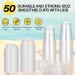 NUZEKY Plastic Smoothie Cups with Dome Lids - 50 Pack 12 OZ Clear Plastic Cups for Milkshakes Smoothies Iced Coffee - Strong Reusable Cups - Buy Online on GoSupps.com