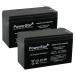PowerStar 12V 7.5AH Replacement Batteries for CP1290 12V 7.5AH F1/F2 x2