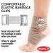 Elastic Bandage Clips - 30 Pack for Secure and Convenient Bandage Wrapping - Buy Online on GoSupps.com