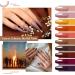 INPING Gel Nail Polish Set - 10PCS Dark Color Autumn Winter Shades - Soak Off, Gift for Women, Thanksgiving Christmas - Buy Online on GoSupps.com