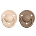 Buy BIBSE de Lux Schnuller 2-Pack | BPA-Free Cherry Nipple | Natural Rubber | 6-18 Months | Made in Denmark - Buy Online on GoSupps.com