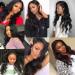 30 HD Transparent Lace Front Wig - Brazilian Body Wave for Black Women | 180% Density, Pre-Plucked, Natural Black Hair - Buy Online on GoSupps.com