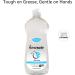 Homesolv Dishwashing Liquid Free & Clear - 25 Fl Oz | Eco-Friendly, Fragrance-Free Cleaning - Buy Online on GoSupps.com