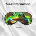 Buy Cute Frog Print Sleep Eye Mask | Soft Eye Cover for Sleeping & Travel - Perfect for Women & Men - Buy Online on GoSupps.com