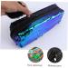 STOBOK 3 pcs Pouch Cosmetic Makeup Style Bag Glitter Lady Pencil Sequined Case Paillette Mermaid Storage 21X7CMx3pcs Green Blackx3pcs - Buy Online on GoSupps.com