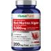 NusaPure Red Marine Algae 20:1 Extract 250 mg Equivalent to 5 000 mg 200 Veggie Capsules (Non-GMO & Soy Free) Bioperine