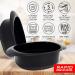 Rapid Microwave Rice Cooker | Cooks Rice Blends in 3 Minutes | Perfect for Dorm, Small Kitchen, or Office | Dishwasher-Safe, Microwaveable, BPA-Free | Black, 1 Pack - Buy Online on GoSupps.com