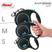 Buy Flexi Retractable Dog Leash - Black/Blue Large | International Shipping Available - Buy Online on GoSupps.com