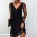 Shop Hanxiulin Womens Party Dresses - Casual Cocktail & Christmas Dresses in Black XXL | Festive Winter Wear - Buy Online on GoSupps.com