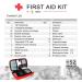 SHBC Small Travel First Aid Kit (152 Pieces) - Compact Mini Waterproof Bag for Home, Travel, Office & Outdoor Emergencies - Buy Online on GoSupps.com