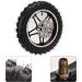 Front Wheel Tyre Durable Wear Resistant Front Wheel Assembly High Friction Rubber Metal for Off Road Vehicle - Buy Online on GoSupps.com