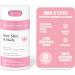 Health By Habit Hair Skin and Nails Supplement - 60 Capsules with Biotin, Vitamins A, B, C, Hyaluronic Acid, Vegan, Non-GMO, Sugar Free - 1 Pack, 60 Count - Buy Online on GoSupps.com