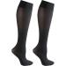RedMoby Celeste-Stein-CMPS-3-ND-BLK2PK Women's Compression Socks 20-30 mmHg - Nude Black (2 Pack) - Buy Online on GoSupps.com