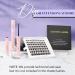 Cluster Lashes Stable D Curl 77pcs | DIY Eyelash Extensions with Thin Band | Natural & Comfortable Individual Lashes | Mereton Angle-1 - Buy Online on GoSupps.com