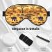 African Grassland Animals Eye Mask | Unisex Adjustable Buckle Design for Sleep Travel & Yoga - Buy Online on GoSupps.com