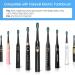 6 Pack Black Electric Toothbrush Replacement Heads for Fairywill FW-D1/D3/D7/D8- Compatible with FW-507/508/551/908/910/917/949/958/959/610/659/719 - Buy Online on GoSupps.com