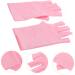 FRCOLOR 2 Pairs Nail Gloves Pink Nail Polish Gel Nail Art Salon Gloves Fingerless Driving Gloves Nail Art Uv Gloves Fingerless Gloves Nail Uv Gloves Spandex Apparel - Buy Online on GoSupps.com