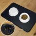KARALUNA 48x30 cm Black Silicone Bowl Mat | Non-Slip Dog & Cat Feed Mat - International Shipping Available - Buy Online on GoSupps.com