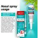 Nasal Spray with Naphazoline HCL Decongestant, Strength 12 Hour Over-The-Counter Medication Nose Spray for Sinus Relief, Nasal Decongestants for Adults & Sinus Congestion, Cooling Menthol, 1 fl oz - Buy Online on GoSupps.com