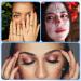 9 Sheets Self-Adhesive Face Gems Stickers - Cute Jewels for Makeup Parties & Festivals - Stars Flowers & Drop Shaped Designs - Buy Online on GoSupps.com