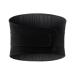 Lumbar Back Brace - Reflective Lumbar Wrap Lower Back Support - Multipurpose Waist Supports Workout Back Brace for Outdoor Activities Black XL