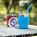 Mollcity Kids 9oz Stainless Steel Insulated Sippy Cup - Sky Blue | BPA Free, Spill Proof with Straws and Lids - Buy Online on GoSupps.com