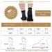 Geyoga Compression Foot Sleeves for Foot and Heel Pain Relief - 7 Pairs, Arch Support, Men & Women (Size L & XL) - Buy Online on GoSupps.com