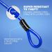 DocksLocks 25ft Anti Theft Weatherproof Cable for Bike, Kayak & More - Reinforced Looped Ends - Buy Online on GoSupps.com