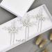 Unicra Silver Wedding Flower Hairpins - Bridal Headpiece Accessories (Pack of 3) for Elegant Brides - Shop Now! - Buy Online on GoSupps.com