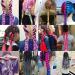 Showjarlly Jumbo Braid Art Hair Extensions - 24 Inch Ombre Kanekalon Braid - 5 Pack for Crochet Twist & Box Braids - Purple Peach & Light Pink - Buy Online on GoSupps.com