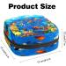 Stylish Menstruation Pad Bag with Zipper | Women's Napkin & Tampon Collection Bag - Underwater Fish Design - Buy Online on GoSupps.com