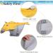 Vivaglory Dog Life Vest for Small & Medium Dogs Adjustable Sporty Swimming Vest for Dogs (56-64 cm Ribcage Girth) Easy On & Off Yellow - Buy Online on GoSupps.com
