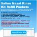 TONELIFE 80 Count Nasal Rinse Mix + 2 Nose Sprayer Refill Kit | Buffered Salt Packets for Saline Sinus Rinse | Allergy and Congestion Relief Nasal Wash - Buy Online on GoSupps.com