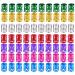 AMASAWA 70 pieces Dreadlocks metal hair cuffs hair braid pearls hair accessory multicolored dreadlocks pearls colorful metal bead braids pearls hair jewelry braid hair pearls