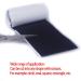 HUAYY 4 x 1 Yard Self-Adhesive Hook and Loop Style Sheets | Black Nylon Patch | Fastener Strip | Super Sticky Glue | 1 Roll - Buy Online on GoSupps.com