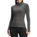 Queenieke women running jacket sports jacket trainningsjack long sleeve define jacket full zip light breathable sweat jacket with pockets dung hole for fitness yoga jacket xs meteorite gray