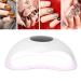 Agate UV LED Nail Lamp - 120W Professional Gel Nail Dryer with 3 Timers for Home & Studio Use (White EU) - Perfect for Nail Polish - Buy Online on GoSupps.com