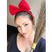 HoveBeaty Red Bow Headband for Women and Girls - Perfect Hair Accessory for Party and Cosplay - Buy Online on GoSupps.com