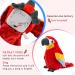 Surplex Sound Repeating Parrot Plush Interactive Toy with Waving Wings | Electronic Record Bird Toy for Kids & Baby | Stuffed Animal Educational Toy for Birthday & Xmas - Buy Online on GoSupps.com