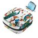 Beautiful green storage bags for women's bandages motif: peacock tree large menstrual cup pocket with zipper periodic inserts bags panty liners tampons for girls and women multi -colored 10