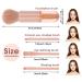 Molain 4 in 1 Retractable Travel Makeup Brush Set - Pink - Buy Online on GoSupps.com