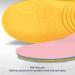 MEGAComfort DIAB-M67/W89 PAM Diabetic Insole - Men's 6-7 Women's 8-9 Medium - Yellow/Pink - Buy Online on GoSupps.com