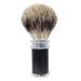 Magyfosia Silvertip Razor brush made of pure roof hair for men black diamond slippery handle developed for the daily shave of your life for wet razors double -sided razors developed