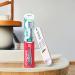 Soft Toothbrush Set with Tongue & Cheek Cleaner - Ergonomic Handle Family Value Pack of 4 for Superior Oral Care - International Shipping Available - Buy Online on GoSupps.com