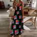 Eritrean Flag Women's Spaghetti Strap Swing Dress - Large | Black Sundress for Beach Vacation & Graduation - Buy Online on GoSupps.com