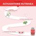 Astaxanthin - Haematococcus Pluvialis Extract 40 mg - 100% Natural - Vegan - Antioxidant - Premium Formula - 60 Capsules - Nutrimea - Made in France - Buy Online on GoSupps.com