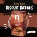 Nairns Gluten Free Oatcakes Flatbreads & Oat Biscuit Breaks Pick N Mix - Choose From Oaties with 10+ Flavours | Choc Chip Salted Caramel Cheese Toffee Super Seeded Stem Ginger - Pack of 6 213 g (Pack of 6) - Buy Online on GoSupps.com