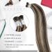 Moresoo Keratin I Tip Extensions - Real Hair Dark Brown & Caramel Blonde 45 cm Silky Soft Remy Hair 50s Pack 0.8g/s - Buy Online on GoSupps.com