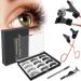 Magnetic Eyelashes, 3 Pairs Magnetic Eyelashes Magnetic Lashes Magnetic False Eyelashes With Applicator No Glue Needed Natural Looking & Waterproof Magnetic Eyelashes No Eyeliner