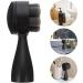 Brush Cleaner Tool Cleansing Brush Double-Head Face Brush Pore Deep Cleansing Face Brush Hand Tools Black 12.5X5X5CM - Buy Online on GoSupps.com